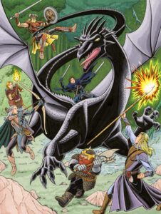 RPG Group battle Black Dragon